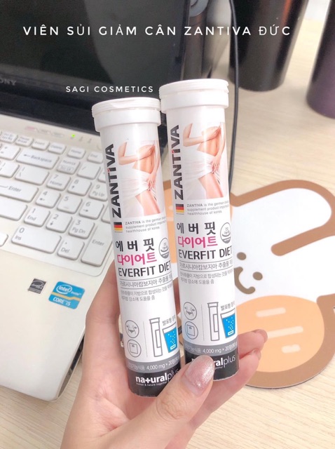[Mã COS1505 giảm 8% đơn 300K] Sủi Giảm Cân Zantiva | BigBuy360 - bigbuy360.vn