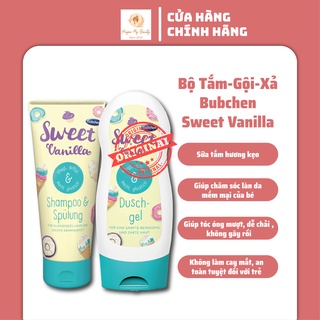 Bộ Đôi sữa tắm và dầu gội xả bubchen Sweet Vannila cho bé gái