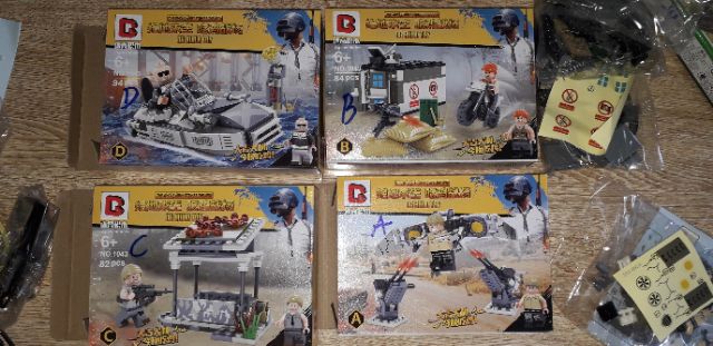 Lắp ráp 1 hộp Lego Battergruond 1043