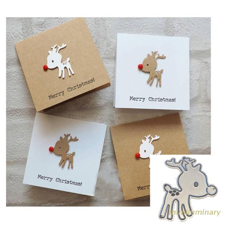 Khuôn cắt giấy làm từ kim loại tạo khung viền trang trí Scrapbook