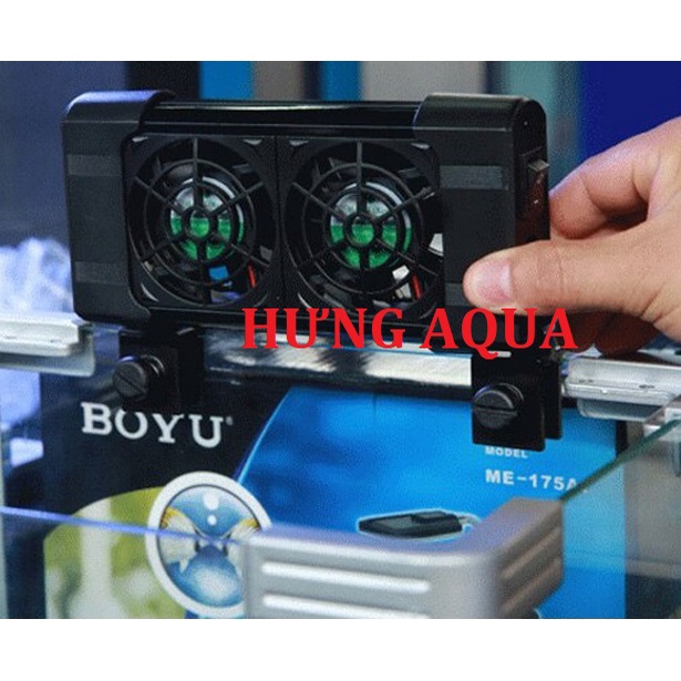 Quạt tản nhiệt, quạt bể cá, quạt làm mát bể cá cảnh BOYU FS-601/602/603/604/605 chạy êm, bền tiết kiệm điện