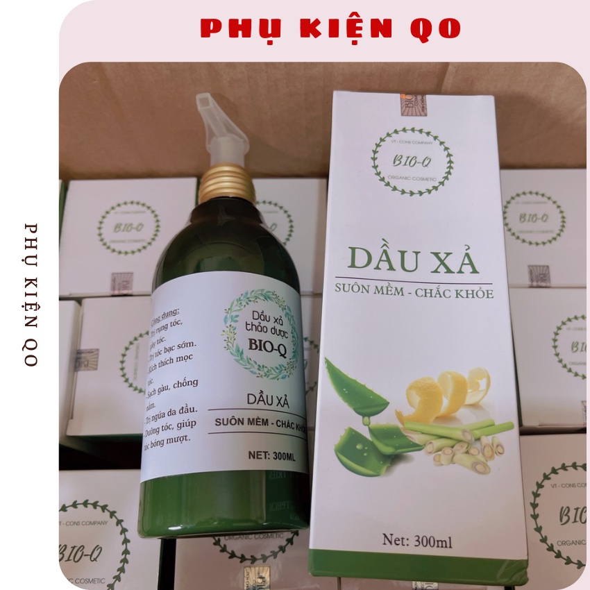 Dầu xả bồ kết, bưởi, thảo dược cô đặc giúp sạch gàu, giảm gãy rụng tóc - 300ml