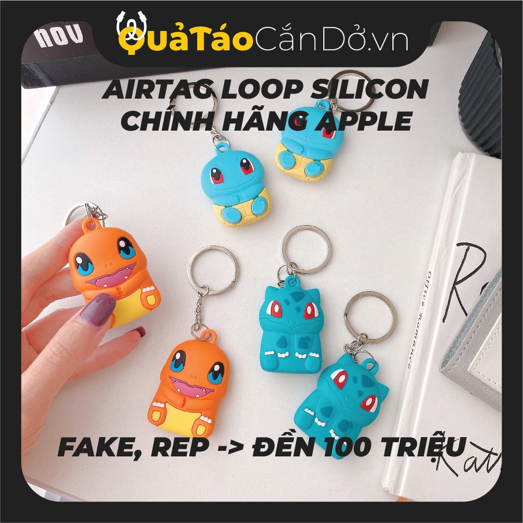 Case bảo vệ Airtag chủ đề POKEMON silicon - RẤT SẮC NÉT và CHI TIẾT - móc chìa khóa keyring