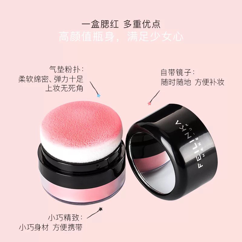 Phấn Má Hồng Feilinka Dạng Bột Sẵn Mút MAYCREATE | BigBuy360 - bigbuy360.vn