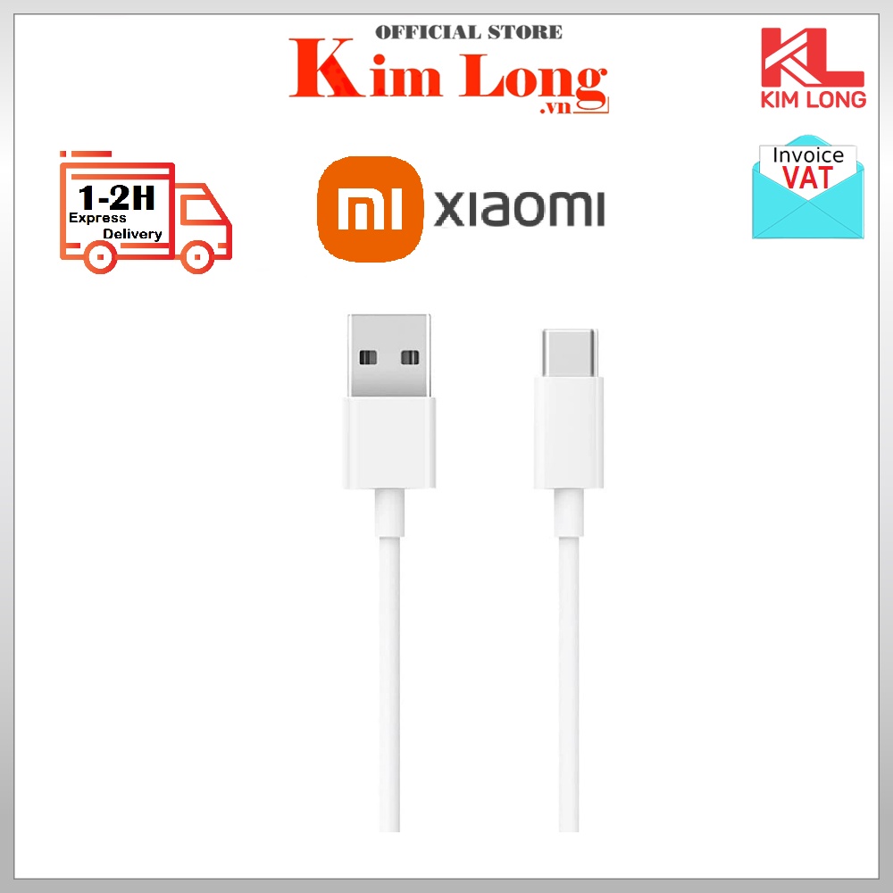 Cáp sạc Xiaomi Mi Usb to Type-C (Usb A - Type C) 3A-480Mbps BHR4422GL - hàng chính hãng