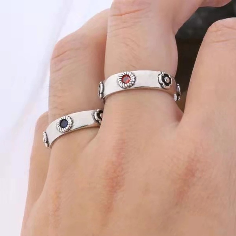 Nhẫn Hở Họa Tiết Hoạt Hình Howl Move Castle Có Thể Điều Chỉnh Kích Cỡ Thời Trang Unisex