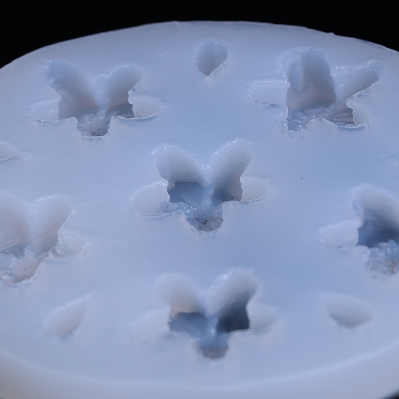 1 Khuôn Silicone Làm Trang Sức Hình Bông Hoa Nghệ Thuật