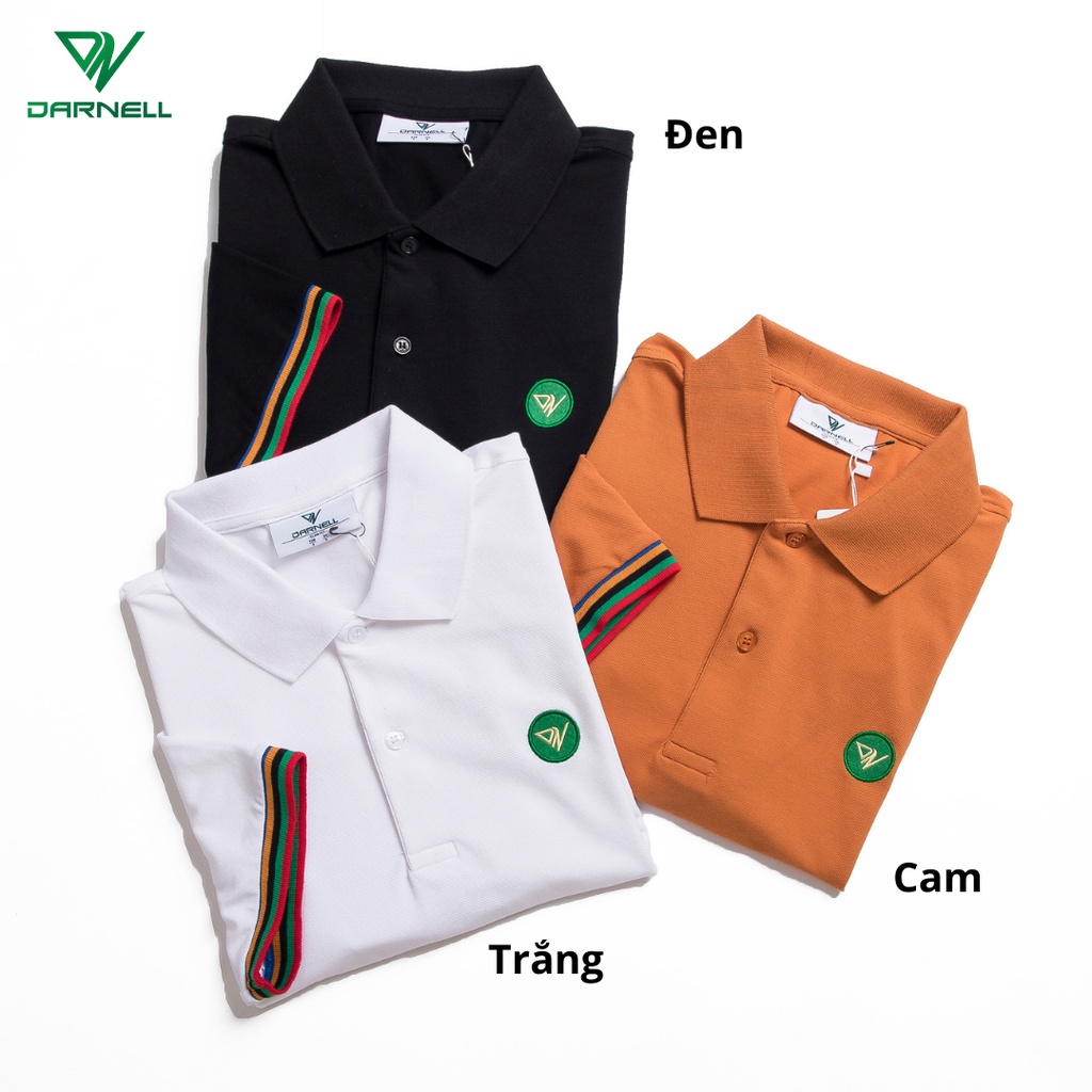 Áo thun polo nam DARNELL tay ngắn chất cotton mềm mại slimfit thời trang, nhẹ thoáng mát DN04