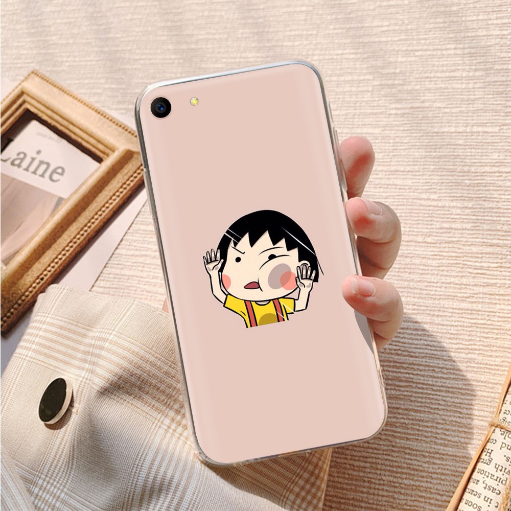 Ốp Điện Thoại Mềm Trong Suốt Hình Chibi Maruko Cho Motorola Moto G4 G5 G5S G6 Play Plus Gt65