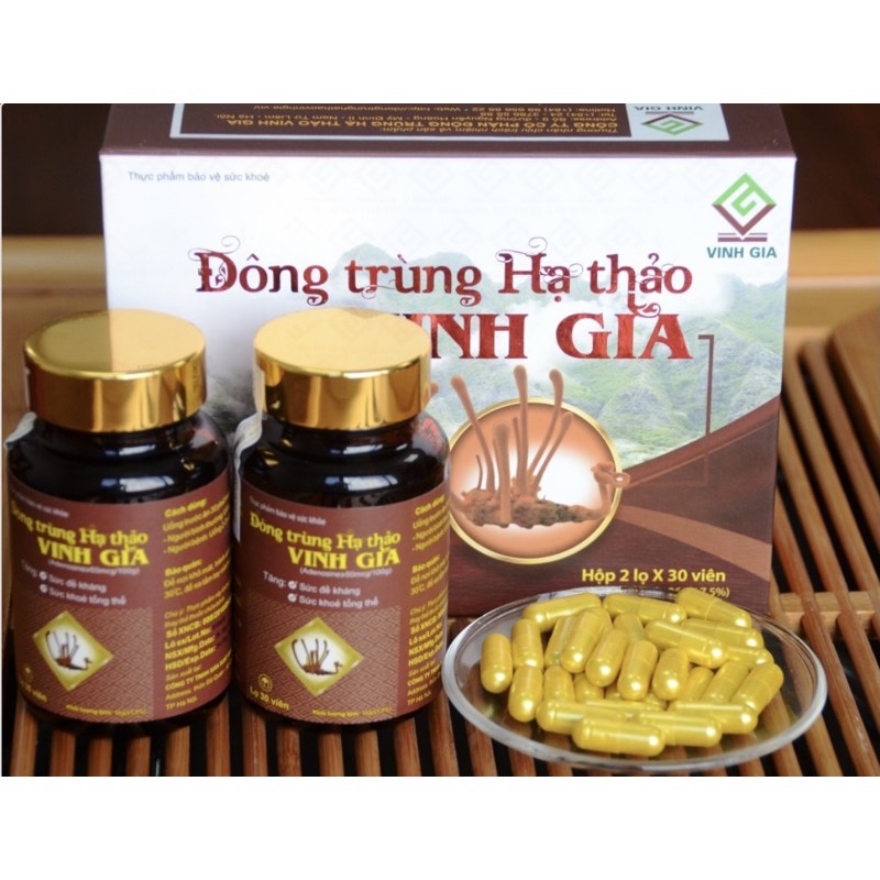 Viên nang Đông Trùng Hạ Thảo Vinh Gia