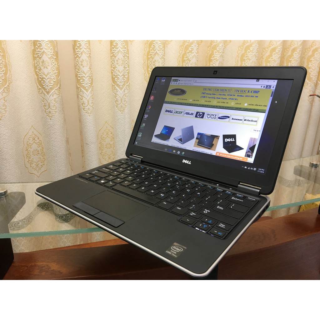 LAPTOP DELL E7240 Intel Core i5-4300U/4G/SSD128G - SIÊU MỎNG, NHẸ VÀ SANG