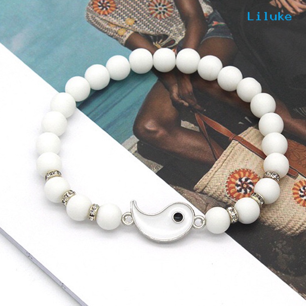 Vòng Tay Cặp Đôi Liluke Phong Cách Trung Hoa Thái Cực Quyền Có Thể Điều Chỉnh