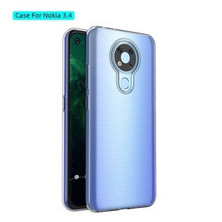 Ốp dẻo trong suốt Nokia 3.4
