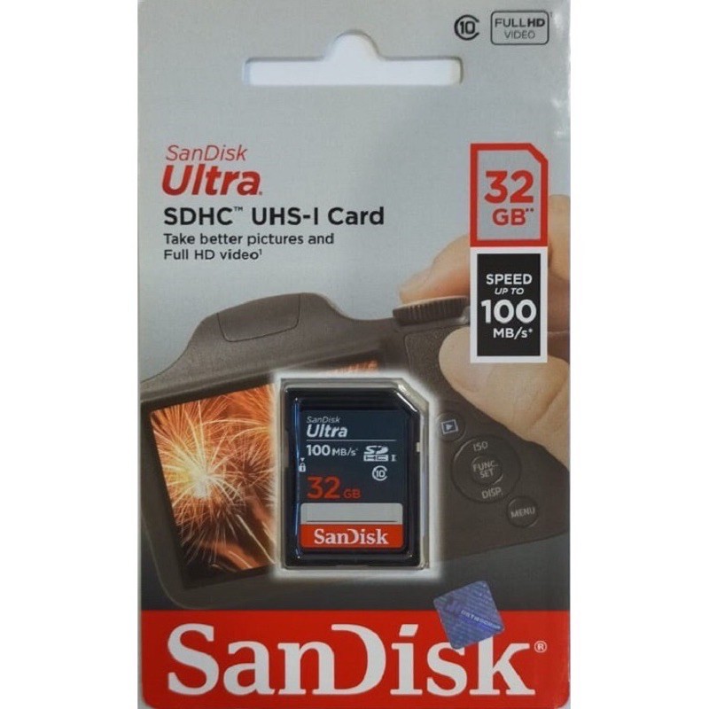 Thẻ Nhớ Sandisk Ultra Sdhc Class 10 100mbps - 32gb | BigBuy360 - bigbuy360.vn