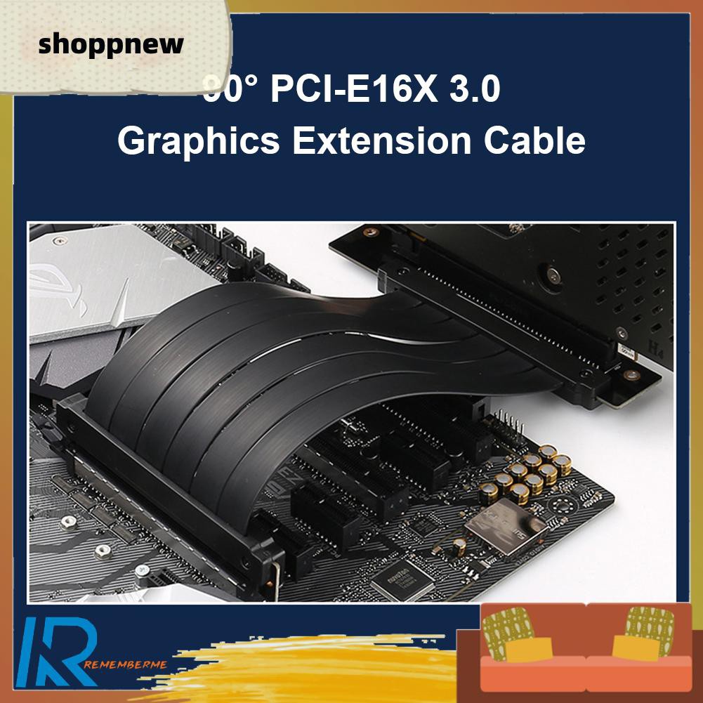 Dây Cáp Mở Rộng Pci-E Express 3.0 16x 90 Độ Ổ Cắm 10 Inch | BigBuy360 - bigbuy360.vn