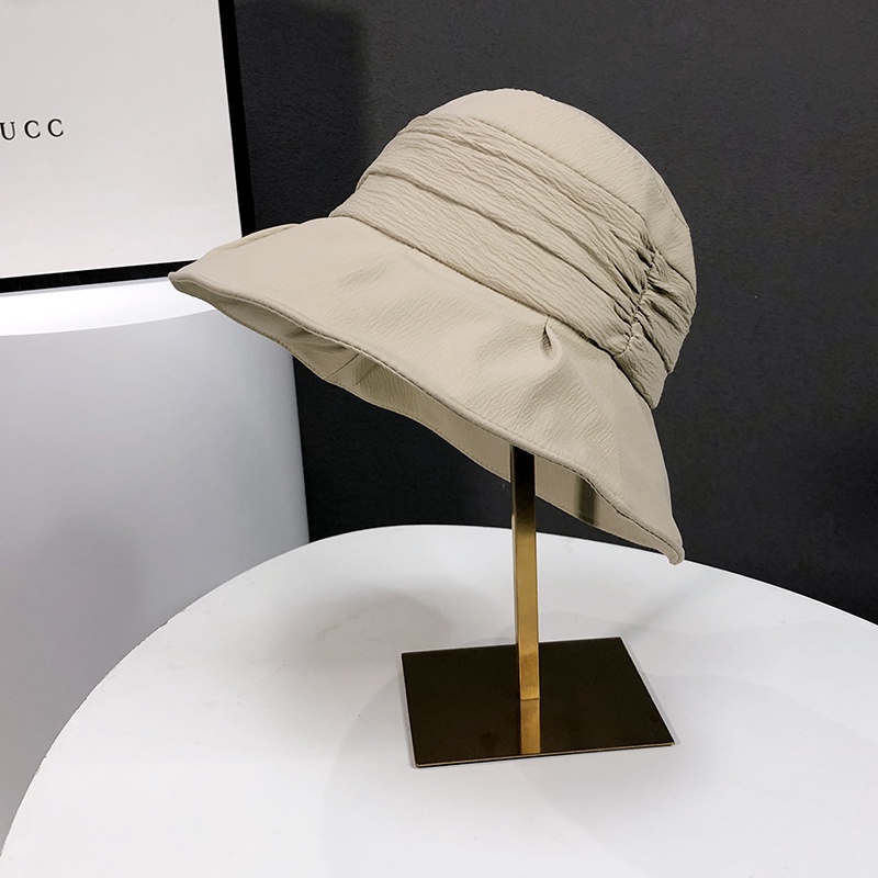 Nón tai bèo xếp ly che nắng thời trang xuân hè Hàn Quốc dễ phối đồ cho nữ