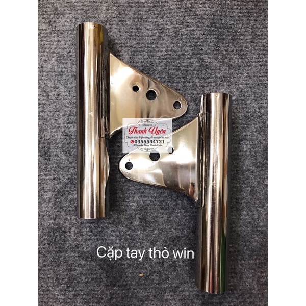 Tay thỏ xe 67, Win,CD inox đặc biệt không hít