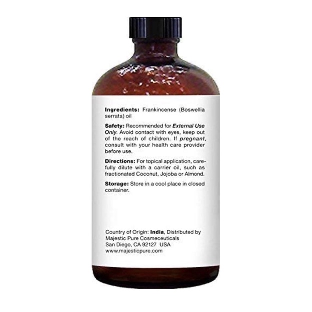 Tinh dầu Hương Trầm 100% tự nhiên Majestic Pure Frankincense Essential Oil 118ml USA
