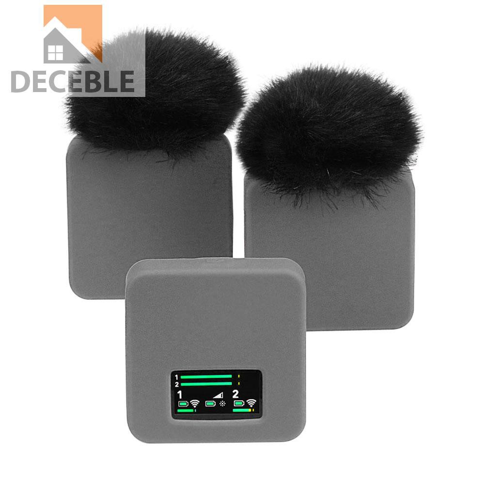 Set 3 Vỏ Silicon Bảo Vệ Chống Bụi Cho Micro Không Dây | BigBuy360 - bigbuy360.vn