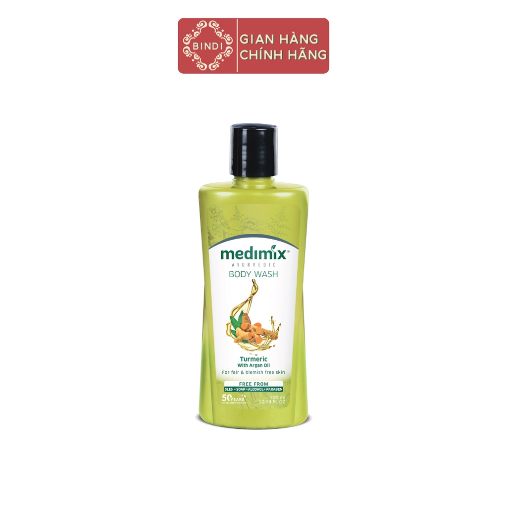 Sữa tắm Medimix Nghệ và dầu Argan 300ml