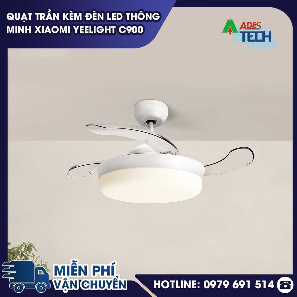Quạt trần kèm đèn LED thông minh Xiaomi Yeelight C900 Có Ánh Sao - BẢO HÀNH 6 THÁNG