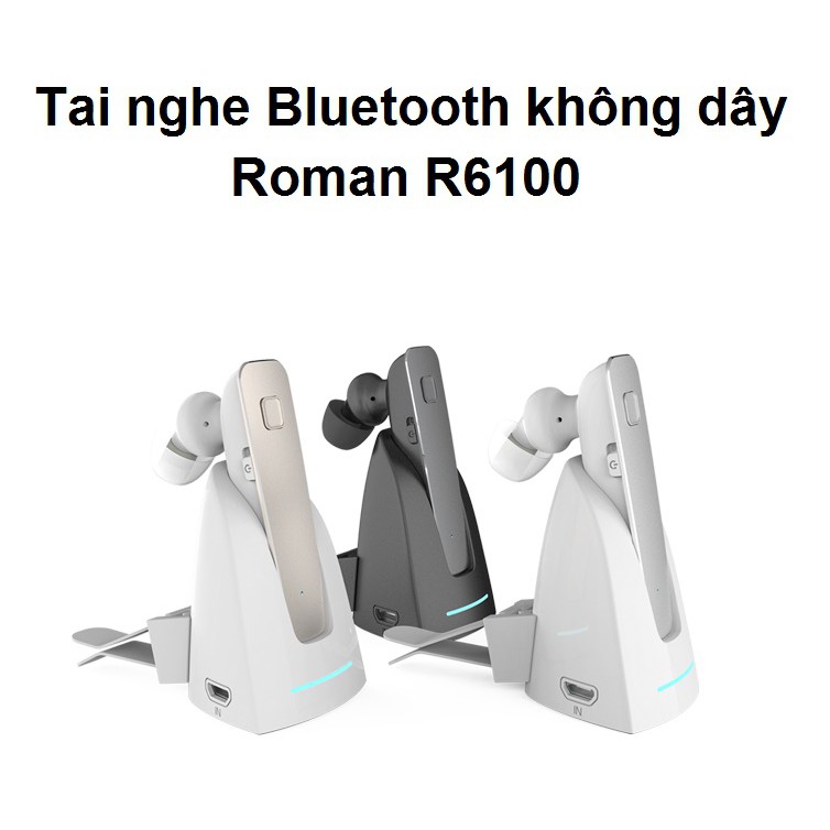 [ Giá Hủy Diệt ] Tai nghe bluetooth Roman r6100