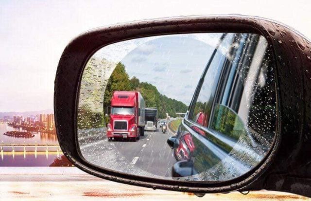 Miếng dán chống bám nước gương ô tô, miếng dán gương ô tô