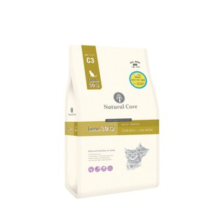 THỨC ĂN NATURAL CORE C3 BENE 3012 CHO MÈO THỊT GÀ & CÁ HỒI(1,5kg)
