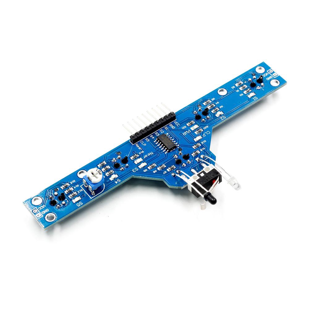 5 Channel Tracing Sensor Module IR Infrared Detector Tracking Line Obstacle Avoidance Sensor Module For Smart Car Robot | BigBuy360 - bigbuy360.vn