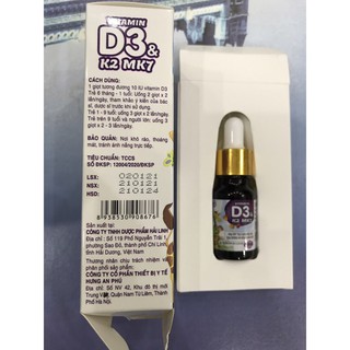 Vitamin-D3-MK7 nhỏ giọt