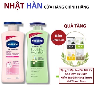 Sữa Dưỡng Thể Trắng Da Toàn Thân Vaseline Body Lotion Mỹ 725ml