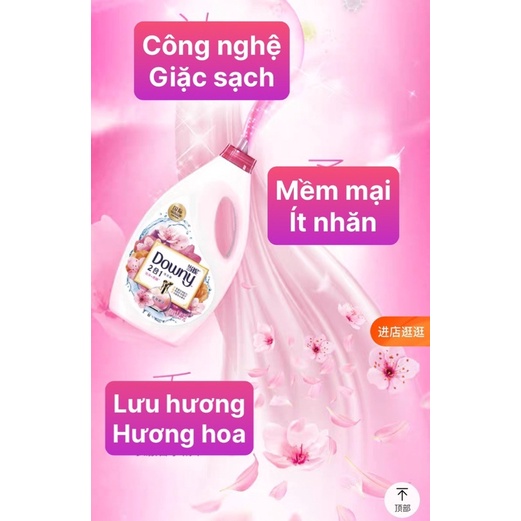 NƯỚC GIẶT XẢ DOWNY ĐẬM ĐẶC 2in1 LƯU HƯƠNG HOA