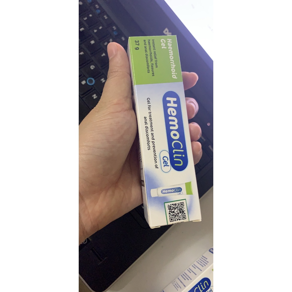 HEMOCLIN - Gel Bôi Trĩ và Nứt Kẽ, Làm Dễ Chịu Hậu Môn - Hết Chảy Máu - Giảm Đau - Ngứa