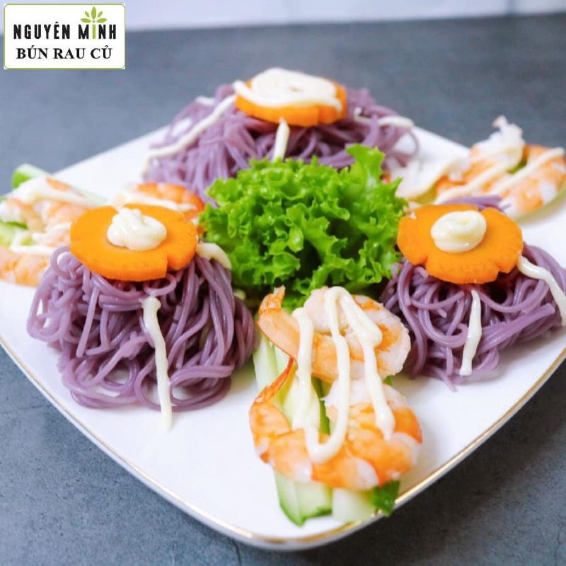 Bún Khoai Lang Nguyên Minh  hộp 300g - BÚN RAU CỦ NGUYÊN MINH