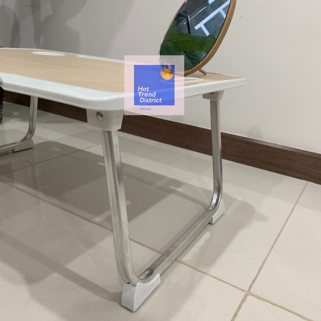 [ORDER] Bàn học gấp gọn có khe để Ipad và khay để nước hàng nhập khẩu | BigBuy360 - bigbuy360.vn