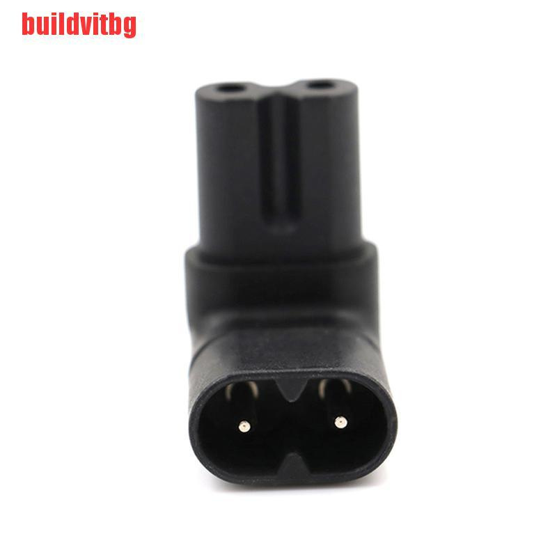 1 Đầu Chuyển Đổi Nguồn Điện Iec 320 C7-C8 90 Độ | BigBuy360 - bigbuy360.vn