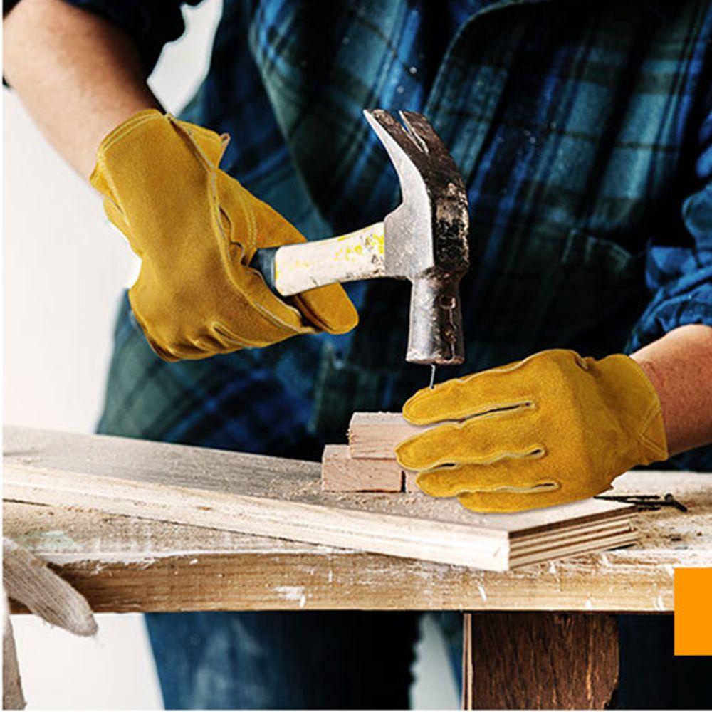 YVE Găng Tay Lái Xe Bằng Da Chống Trượt Thời Trang Thu Đông