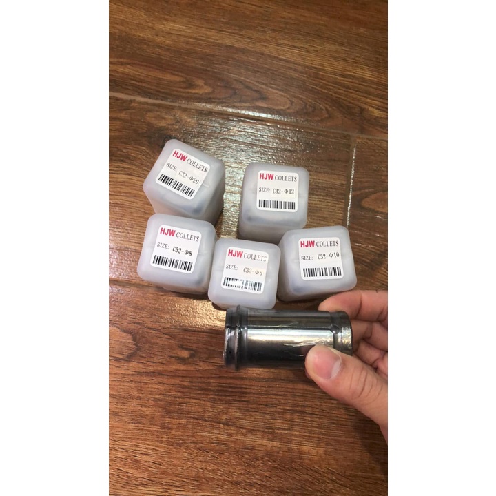 Collet C32, Senga C32, collet trụ C32 lắp bầu kẹp BT - C32, hàng Đài Loan.
