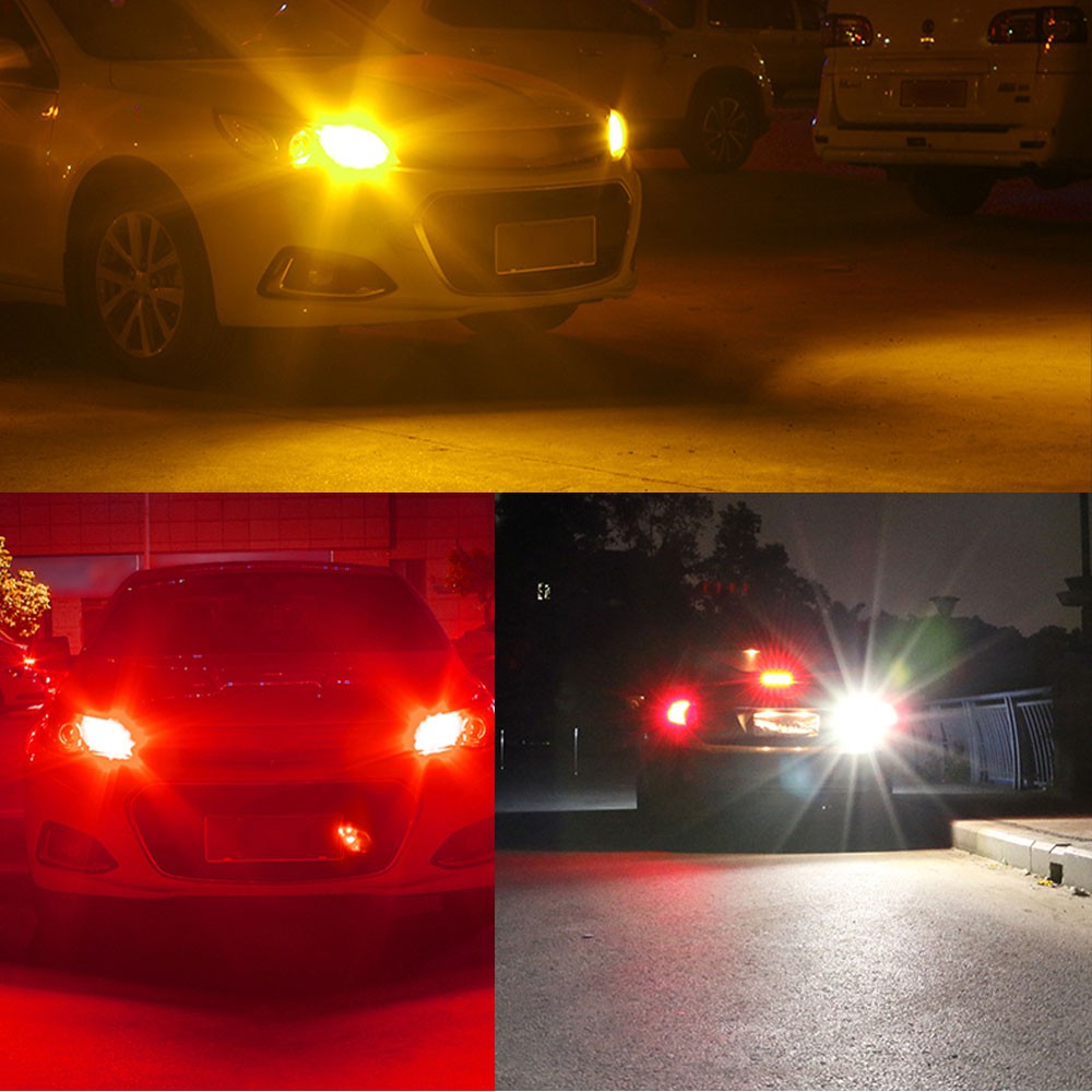Đèn LED Kevanly 1156 1157 15V P21W Ba15S Dành Cho Xe Hơi