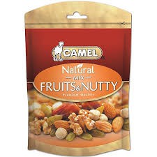 HẠT VÀ QUẢ THẬP CẨM SẤY KHÔ TỰ NHIÊN CAMEL (150G)