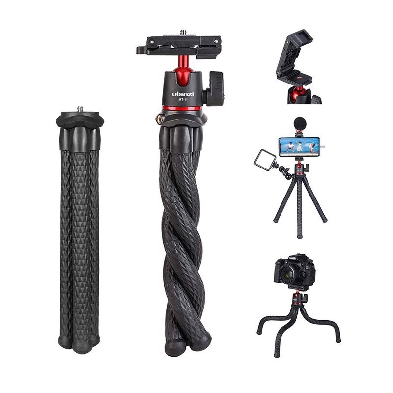 Chân Đế Tripod Bạch Tuộc Cho Điện Thoại, Máy Ảnh Ulanzi MT-11 - Hàng Chính Hãng