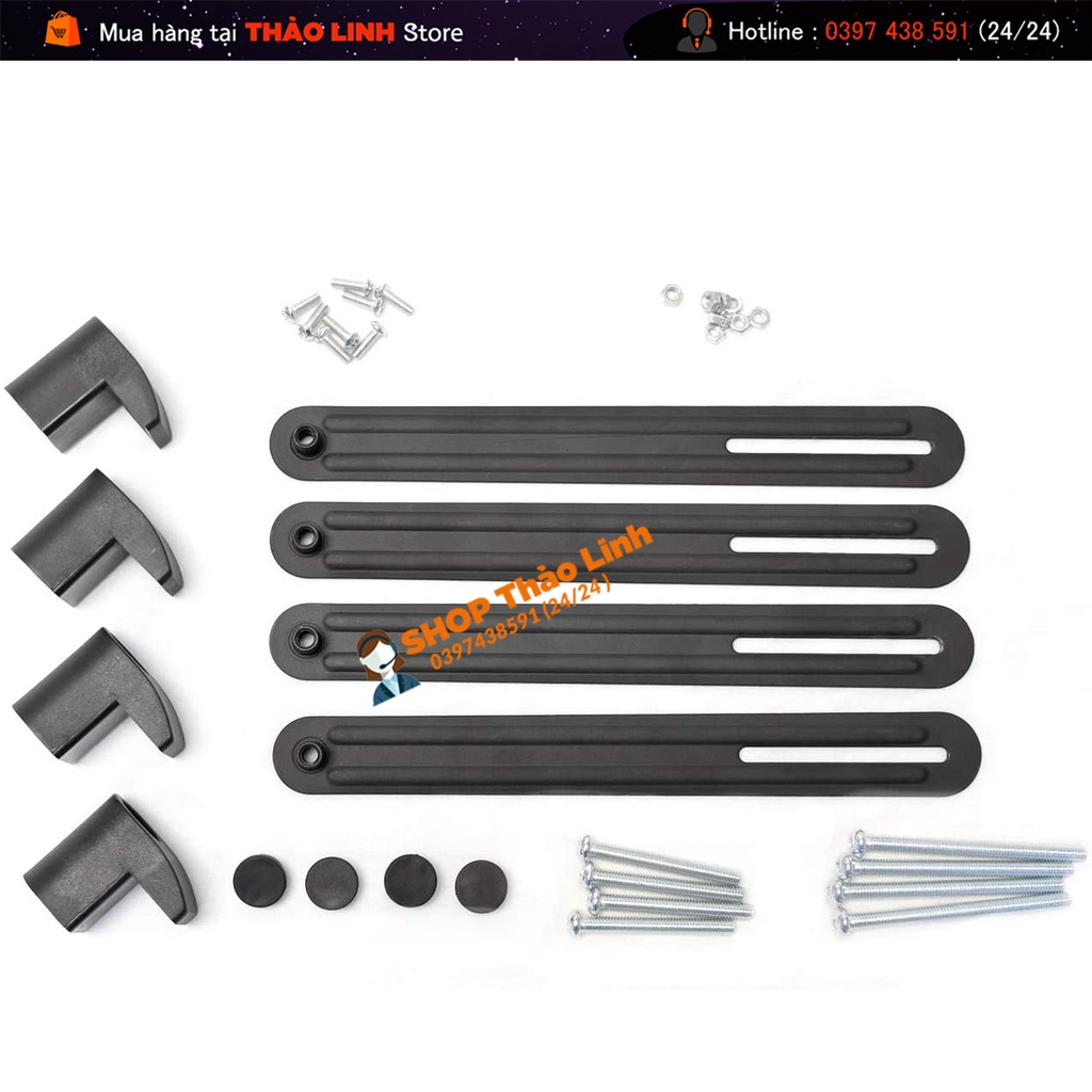 Bộ Kẹp Dành Cho Màn Hình Máy Tính - Không Có Lỗ Ốc Treo Vesa 14 - 27Inch XL01
