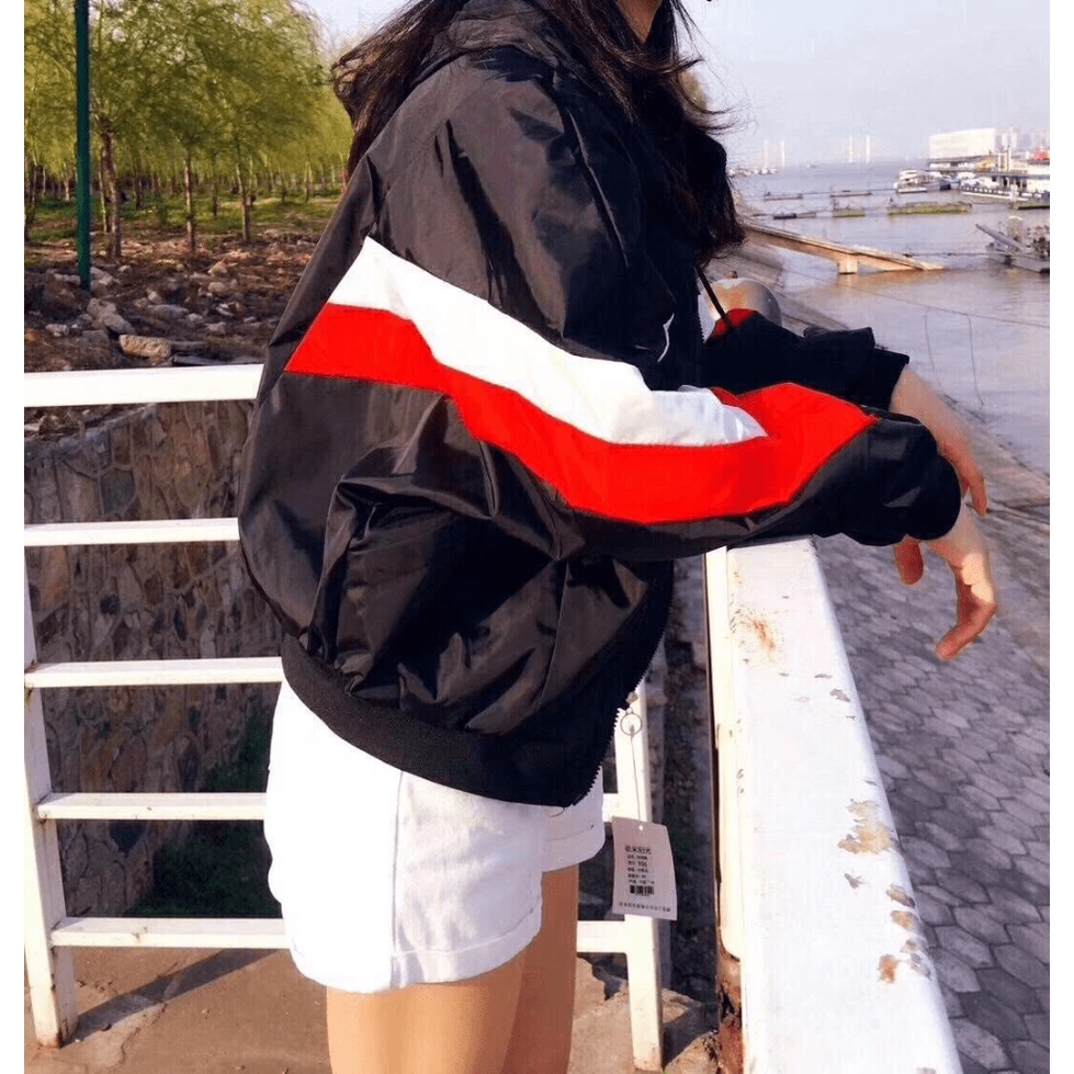 Áo Khoác Dù Nữ Phối Màu Siêu Đẹp, Cực Hot TP886 [NewUnisex]