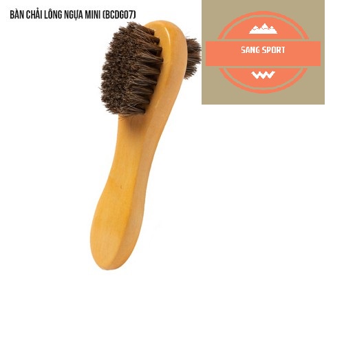 Bộ 3 Bàn Chải Đánh Giày lông ngựa cho giày da và da lộn chất lượng