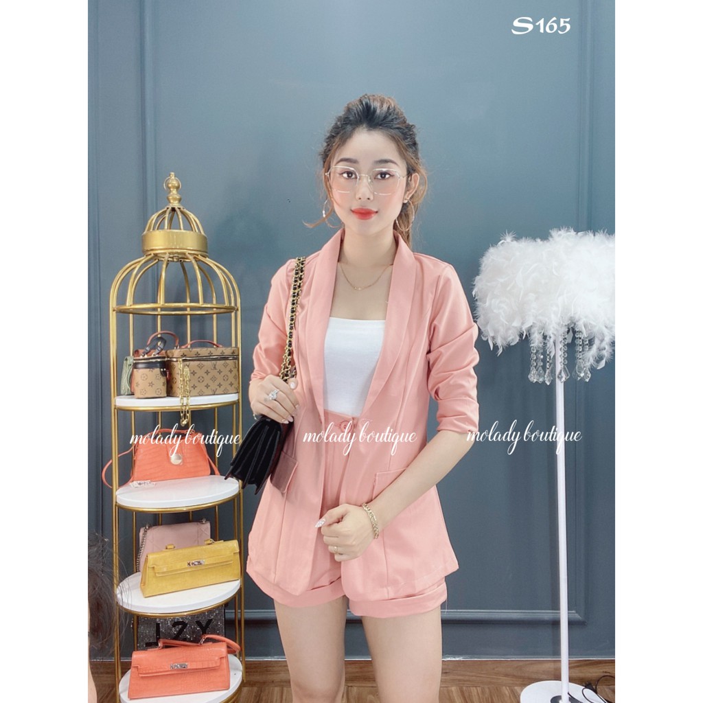 Set Vest 3 Món Tay Dài Sang Chảnh Chuẩn Đẹp S165 - MOLADY | BigBuy360 - bigbuy360.vn