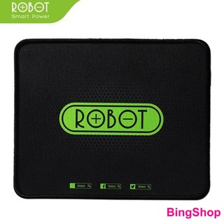 Tấm Lót Chuột/Bàn Di Chuột Kiểu Dáng Gaming ROBOT RP01 Black – BẢO HÀNH 12 THÁNG