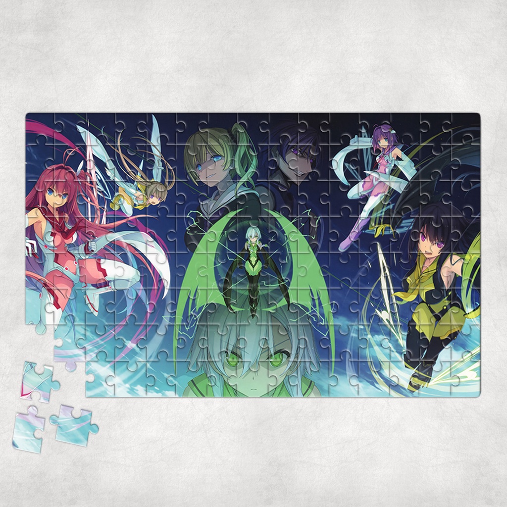 Tranh ghép hình A4, A5 Anime, xếp hình AOKANA FOUR RHYTHM ACROSS THE BLUE - Mẫu 1