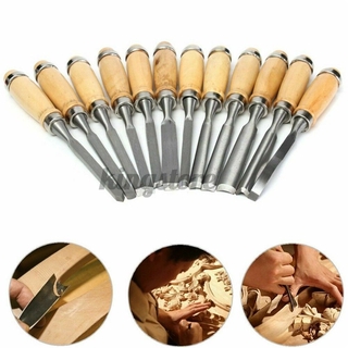 Set 12 Dụng Cụ Chạm Khắc Gỗ Cao Cấp
