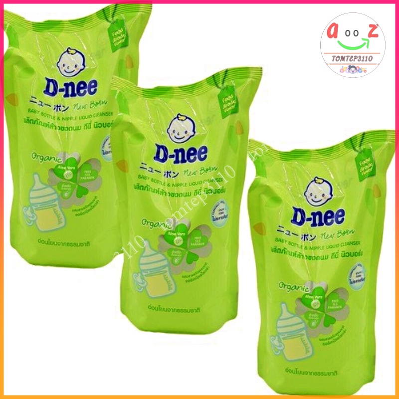 Nước Rửa Bình Sữa Dnee ORGANIC 600ml/620ml-Date Mới Nhất