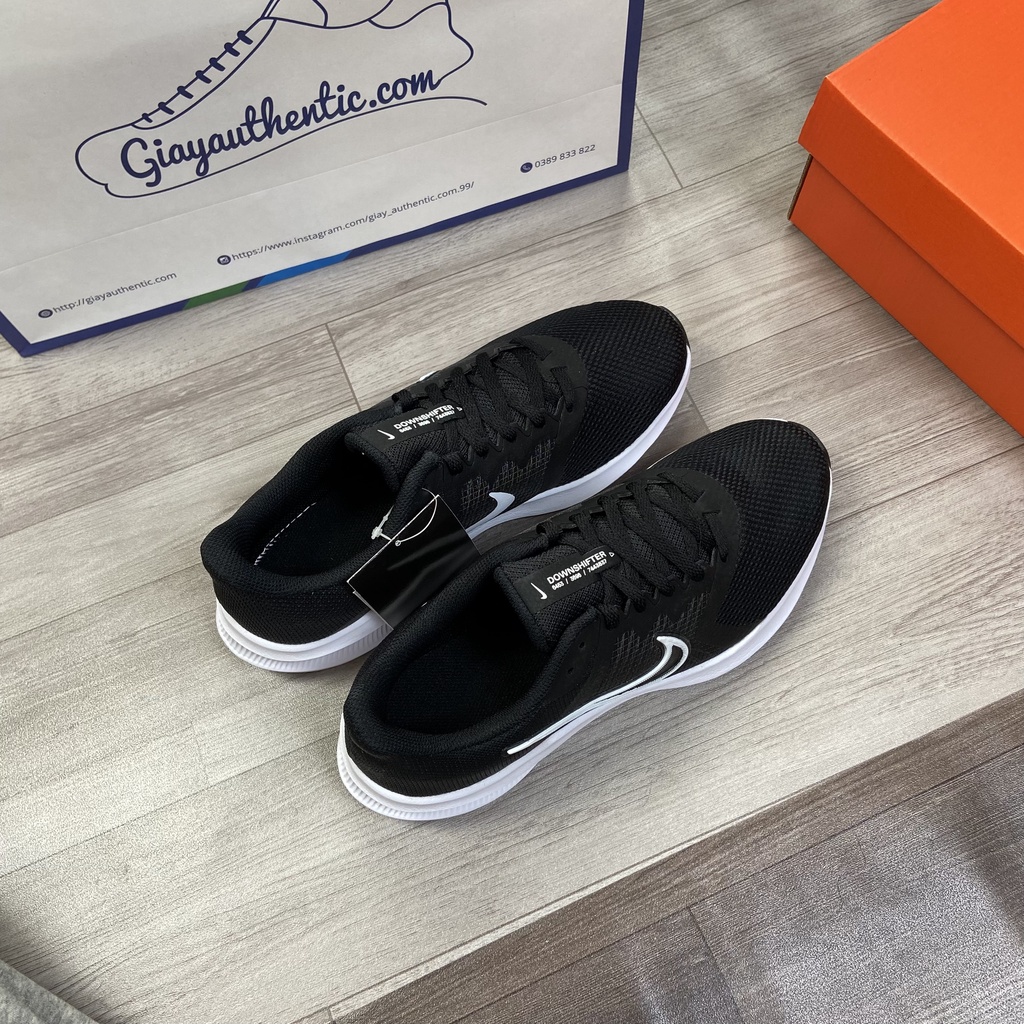 Giày nam Nike chính hãng Down Shifter 11 Màu đen CW3411 006